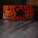 Vintage Halloween Kustom Collar, 14"- 16"