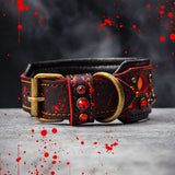 Carrie Deadpool X Collar, 15" - 17"