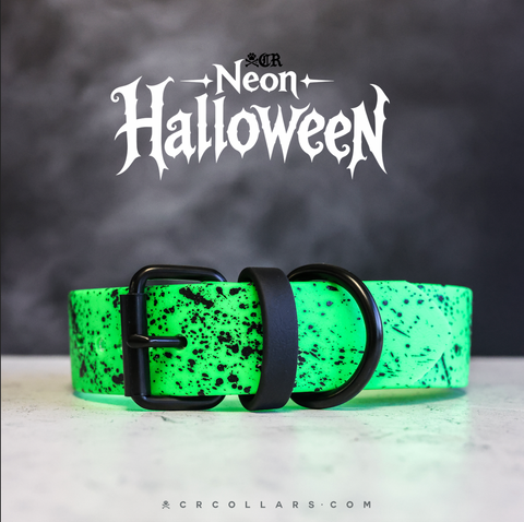 Toxic Slime Kyon Splatter Collar