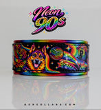 Neon 90s Dog Breed Kustom Collar
