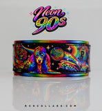 Neon 90s Dog Breed Kustom Collar