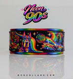 Neon 90s Dog Breed Kustom Collar