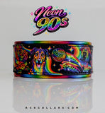 Neon 90s Dog Breed Kustom Collar