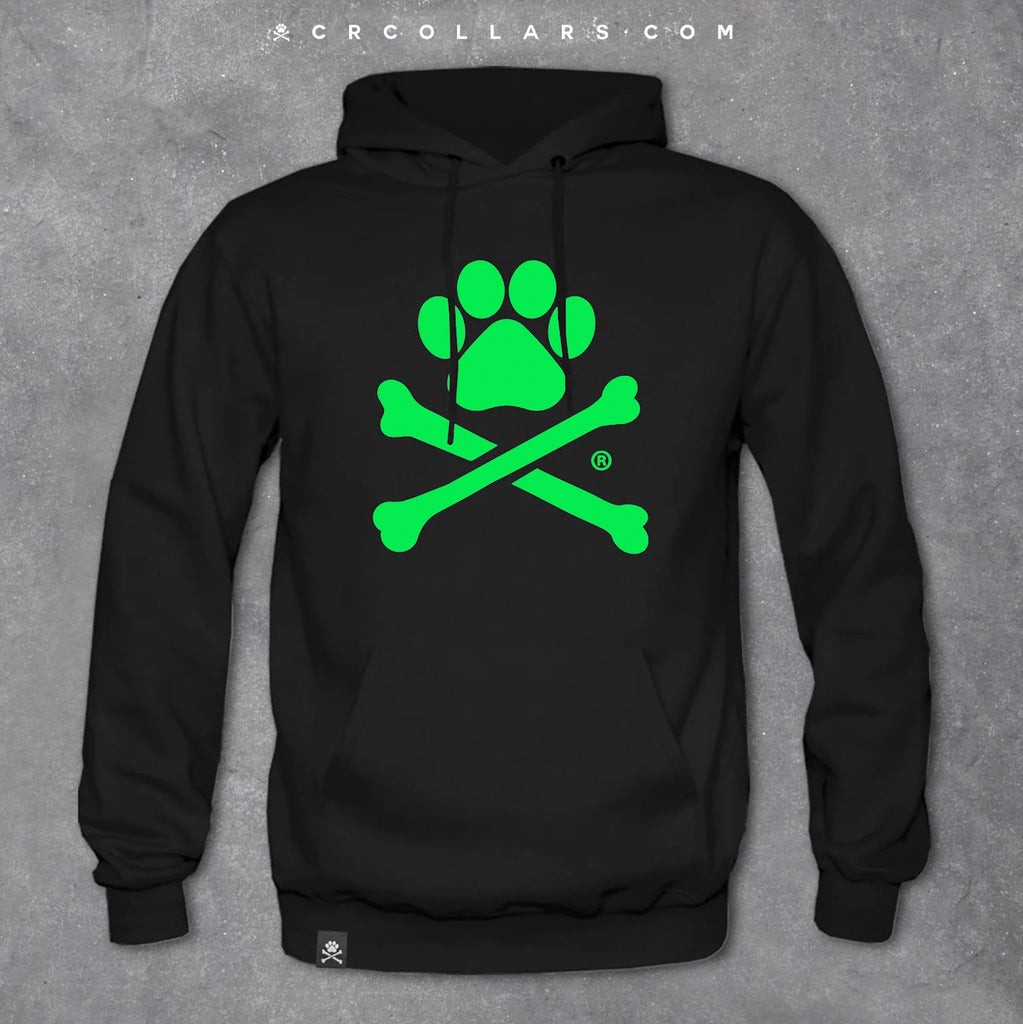 Lucky Paw Print Unisex Hoodie