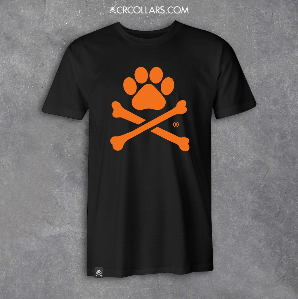 LIMITED EDITION Orange Paw Print Men's Tee