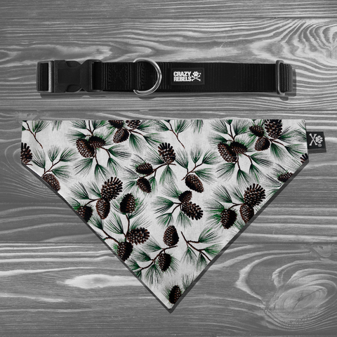 Evergreen Bandana (Nylon Collar Not Included)