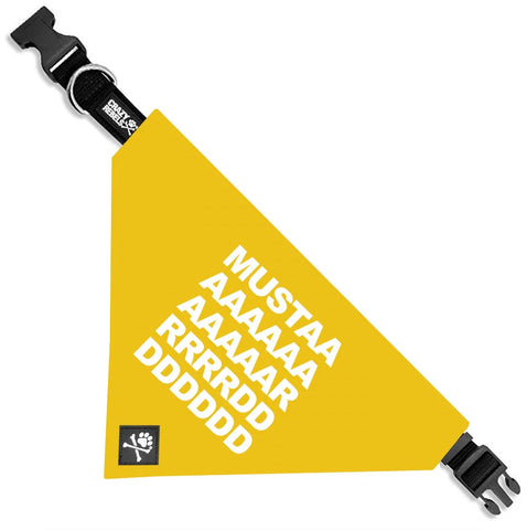 Mustard Bandana (Nylon Collar Not Included)