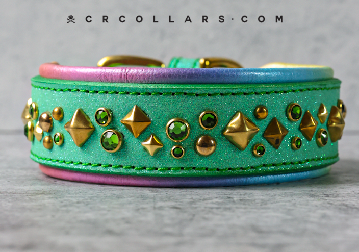 GREEN Avalanche Collar, 16" - 18"