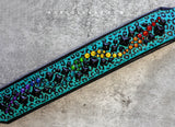 TIFFANY LEOPARD Illusion Collar, 17” - 19"
