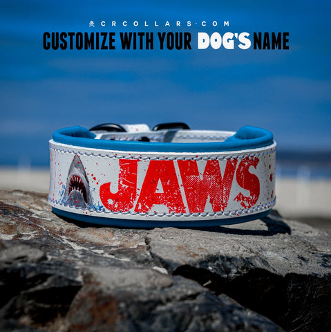 Jaws Kustom Collar - White