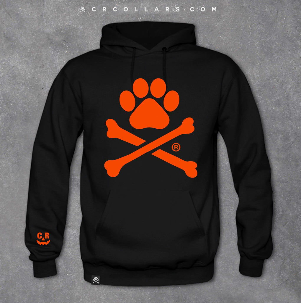 Jack-o-Paw Print Unisex Hoodie