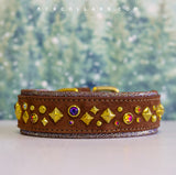 Brown Suede Avalanche Collar