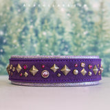 Purple Suede Avalanche Collar