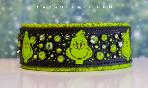 Grinch Embrz Collar, 16" - 18"