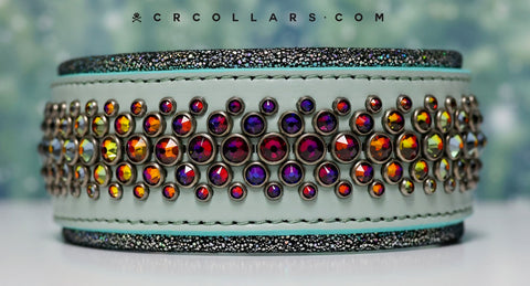 WILD SAGE Venetian Collar, 16" - 18"