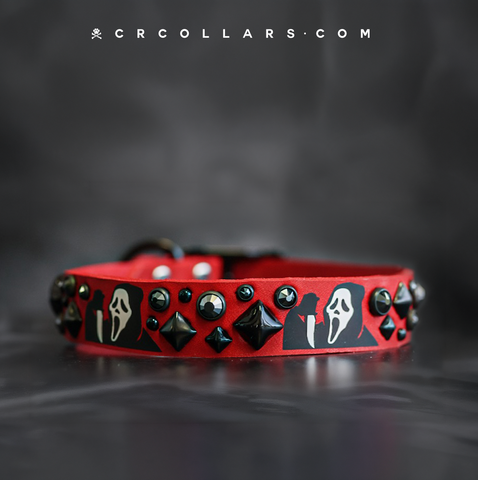 Ghost Face Avalanche Mini Collar