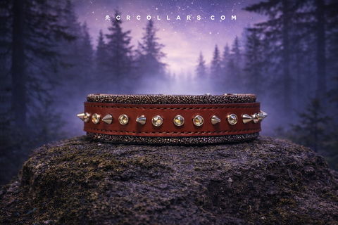 JASPER Houndstooth Luxe Collar, 13” - 15”