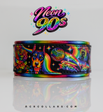 Neon 90s Dog Breed Kustom Collar