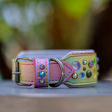 Rainbow Sherbet Deadpool X Collar, 15" - 17"