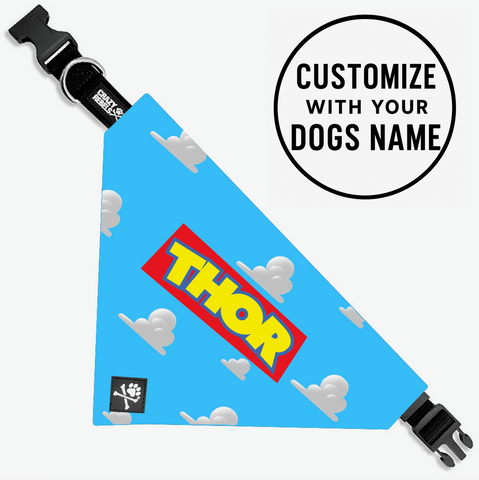 CR Story CUSTOM NAME Bandana (Nylon Collar Not Included)