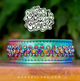 Wonderland Brindle Venetian Mini Collar, 11" - 13”