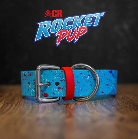 Rocket Pup Kyon Splatter Collar