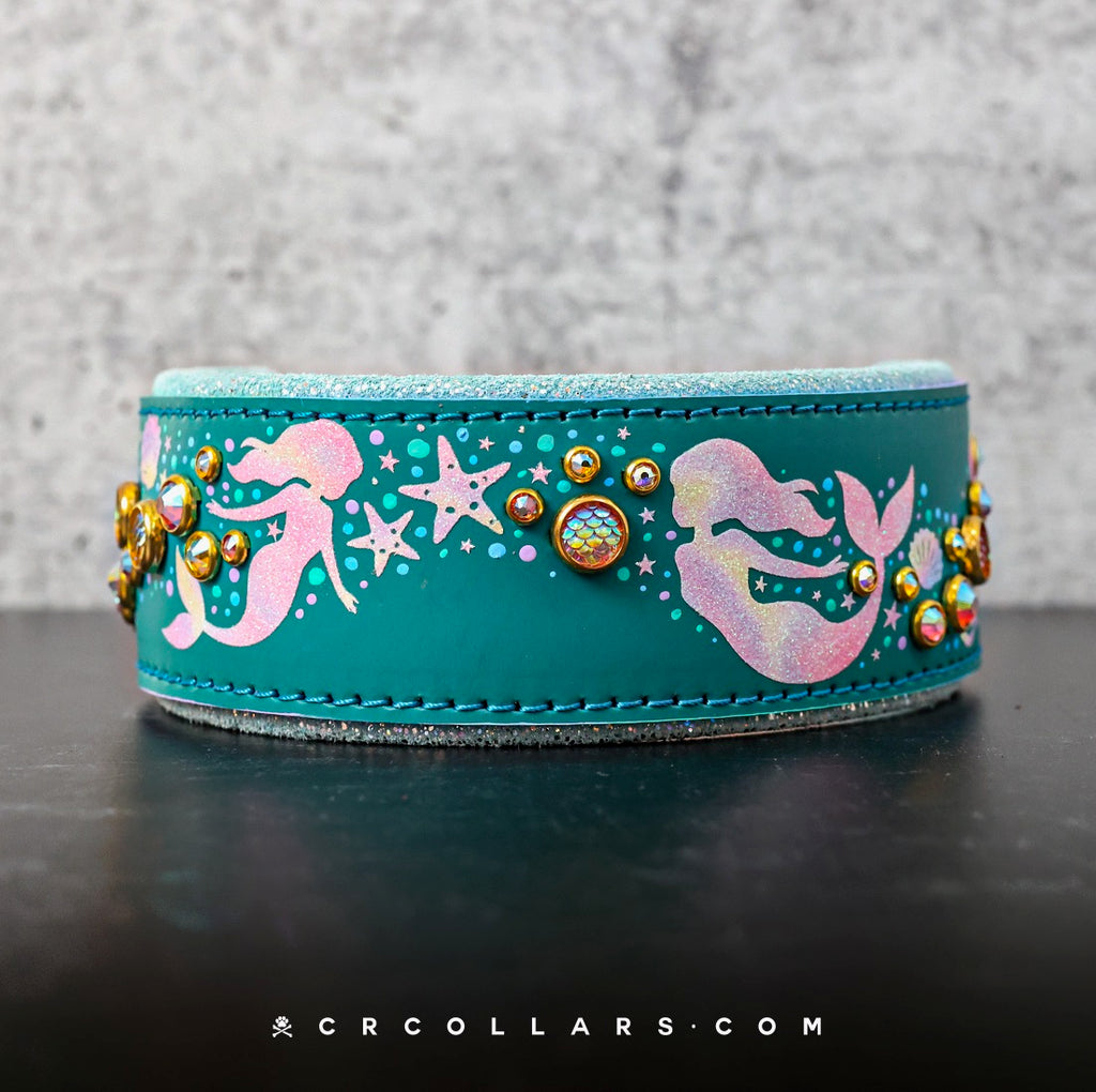 Mermaid Collar, 16" - 19"