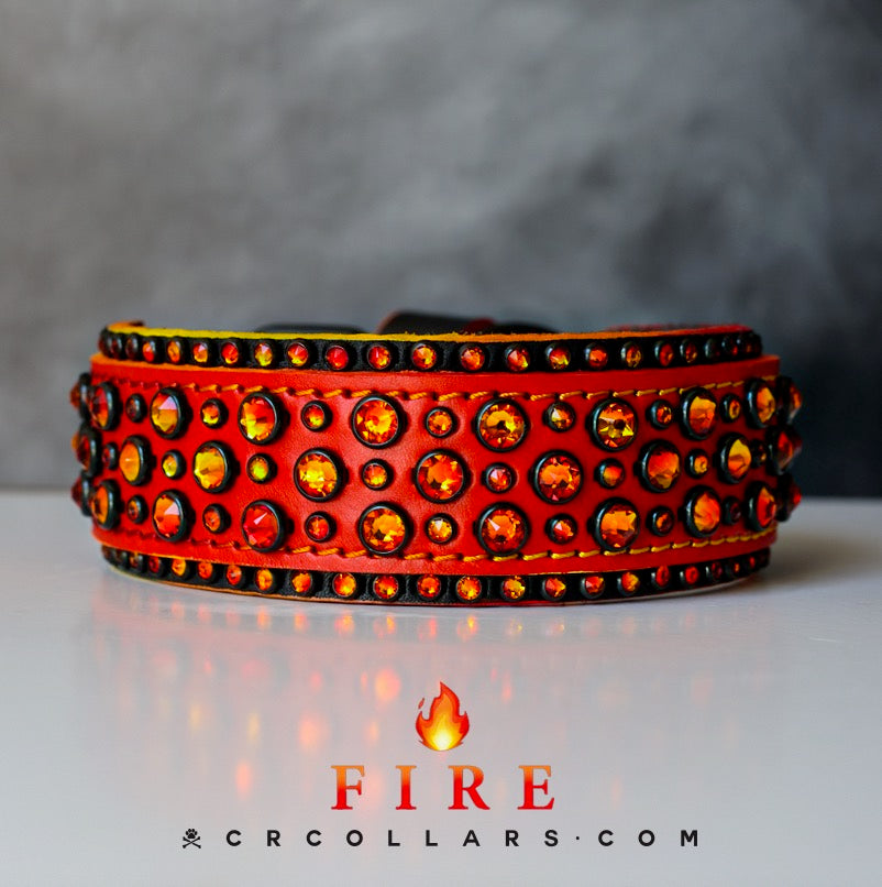 Fire Dakoda Double Collar, 18" - 20"