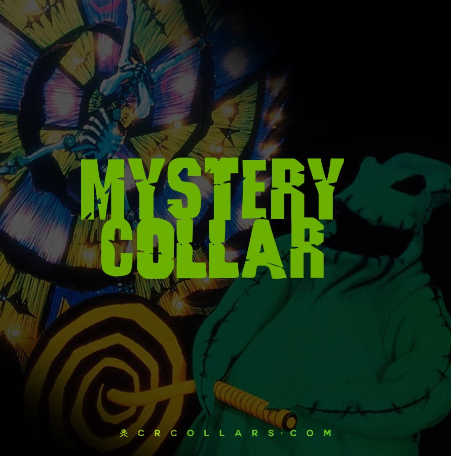 Mystery Oogie's Wheel of Death Deathpool X Collar, 16" - 18"