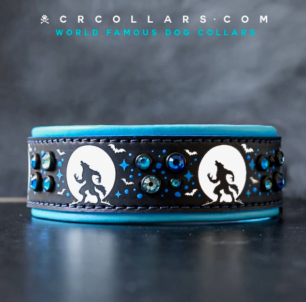 Blue Moon Rising Embrz Collar, 14" - 16"