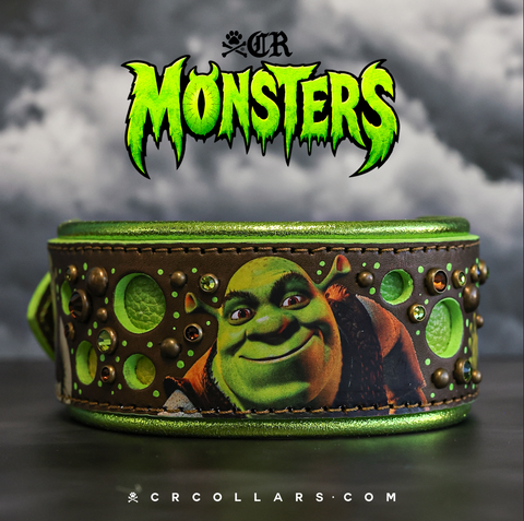 Shrek Deathpool X Collar, 15" - 17"