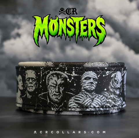Monster Mash Kustom Collar, 15"- 17"