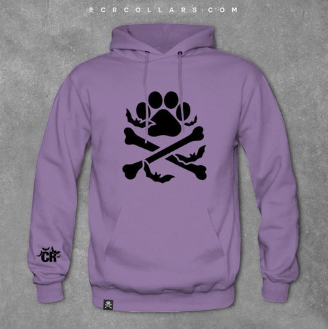 Haunted Unisex Hoodie (Light Purple)