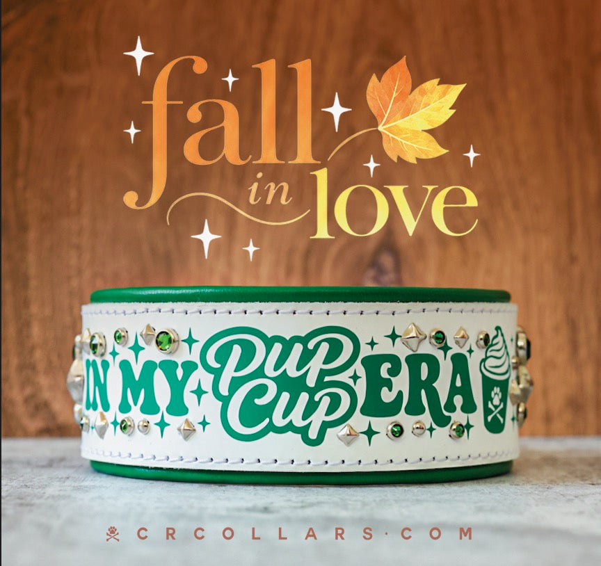 Pup Cup Avalanche Luxe Collar, 16" - 18"