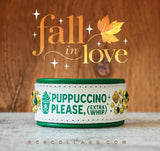 Puppuccino Please Avalanche Luxe Collar, 10" - 12"
