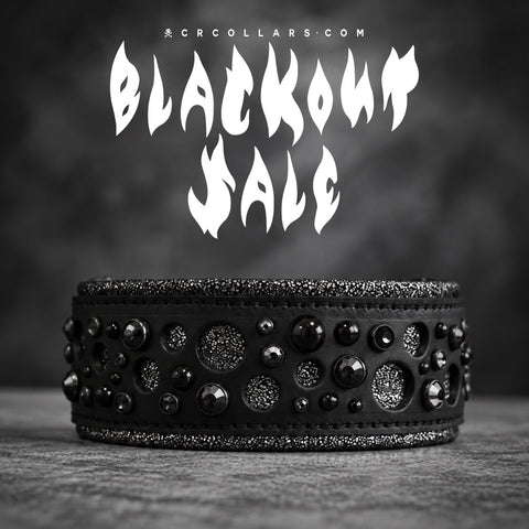 Blackout Deathpool X Collar, 17" - 19"