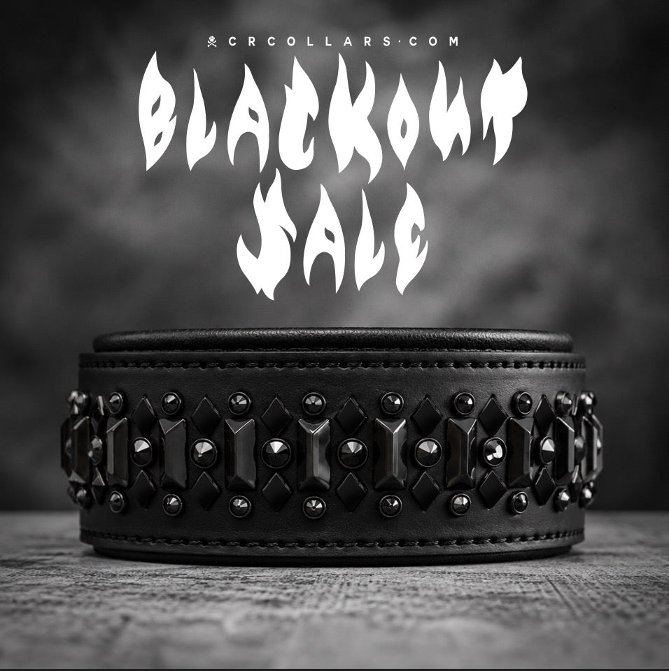 Blackout Alexandria Collar, 16" - 18"