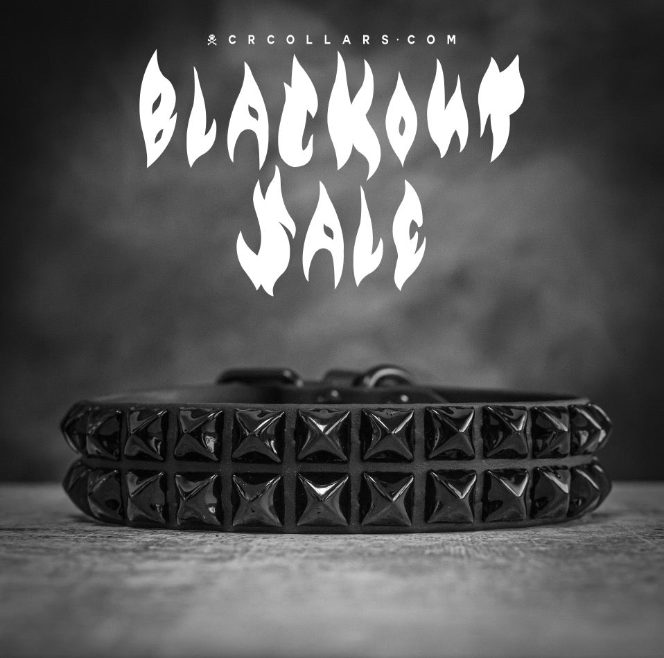 Blackout Triumph Collar, 13" - 15"