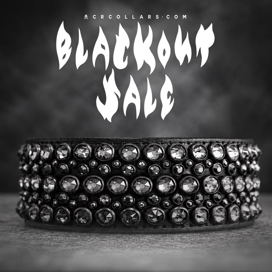 Blackout Euphoria Platinum Collar, 16" - 18"