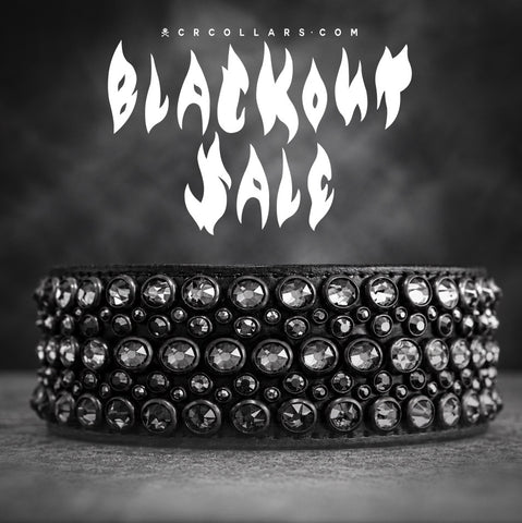 Blackout Euphoria Platinum Collar, 16" - 18"