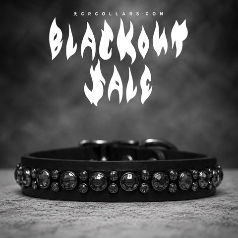 Blackout Cielo Collar, 12" - 14"