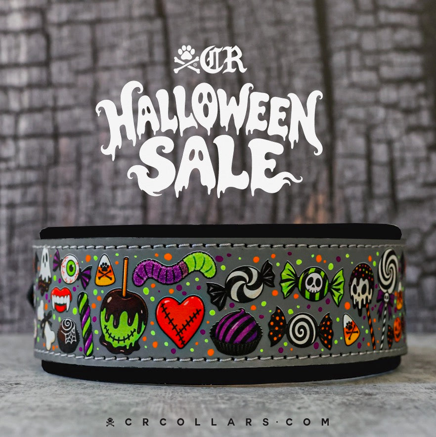Sinister Sweets Kustom Collar, 18" - 20"