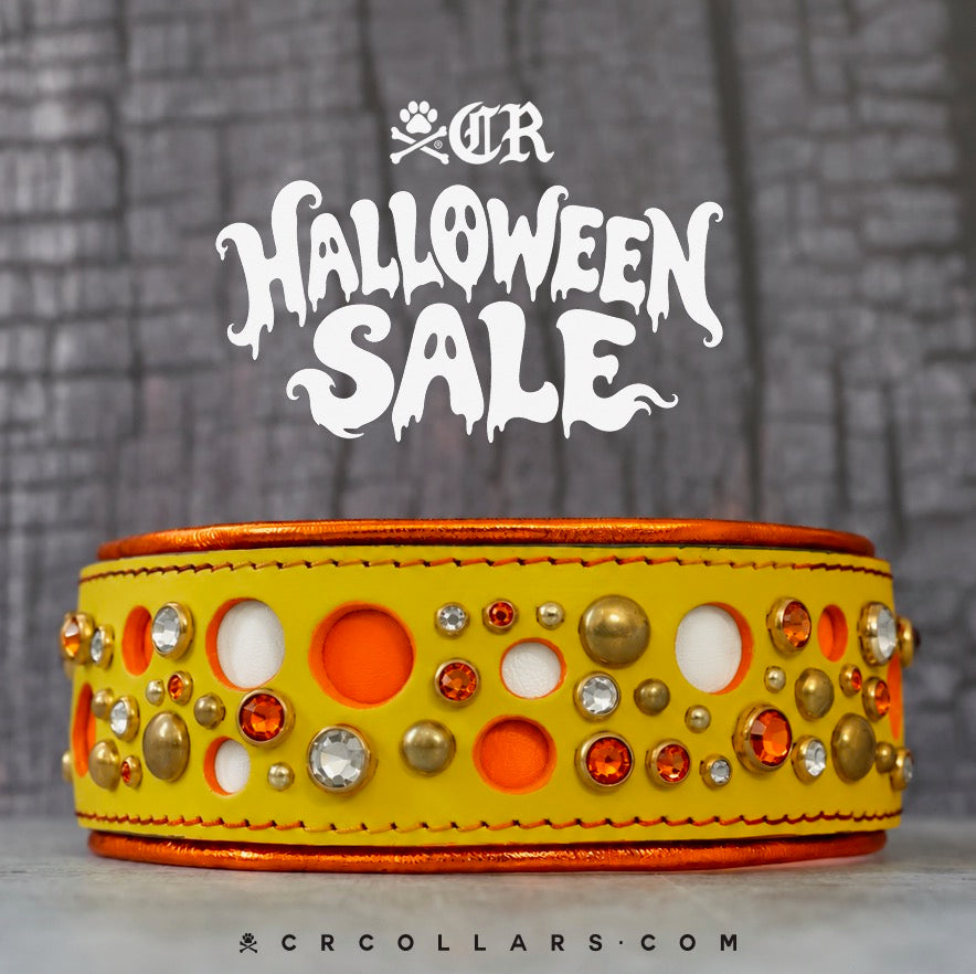 Candy Corn Deathpool X Collar, 18" - 20"