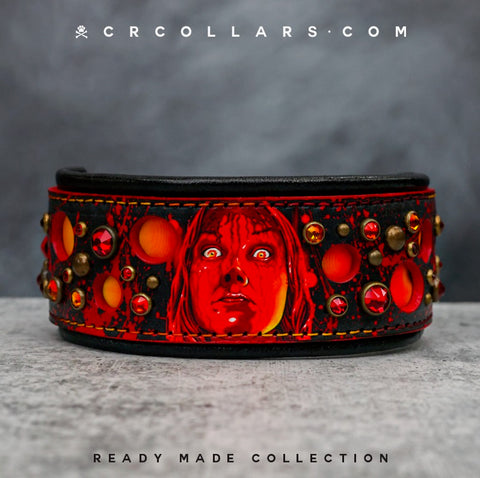Carrie Deadpool X Collar, 15" - 17"