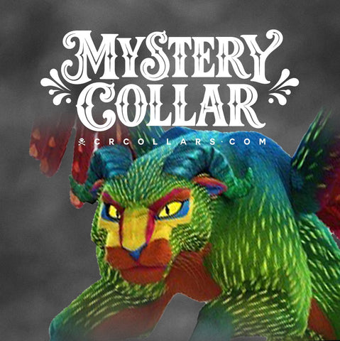 Mystery Pepita Spirit Guide Embrz Collar, 18" - 20"