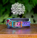 Wonderland Brindle Venetian Mini Collar, 11" - 13”
