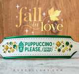 Puppuccino Please Avalanche Luxe Collar, 10" - 12"