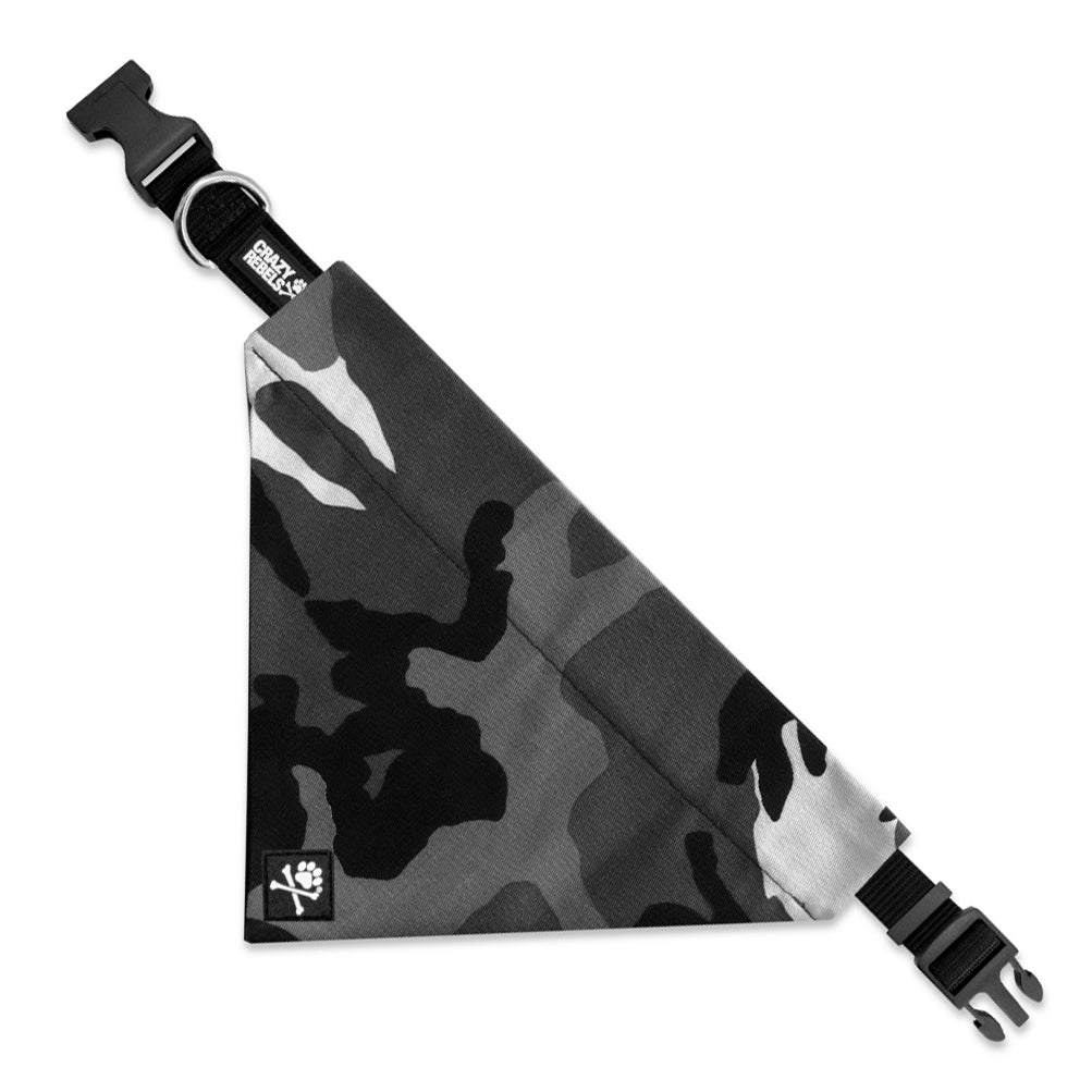 Urban Camo Bandana (Nylon Collar Not Included) - L