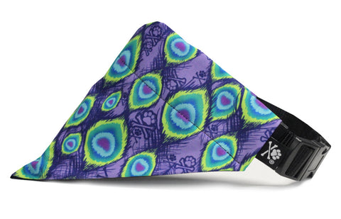 Perfect Peacock Bandana (Nylon Collar Not Included)