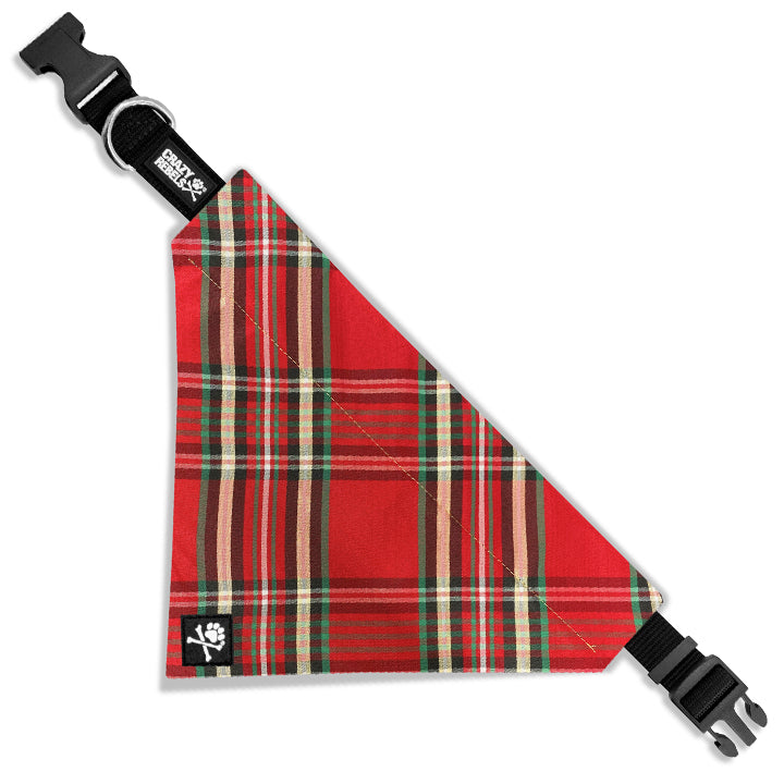 Noel Bandana - Red (Nylon Collar Not Included)